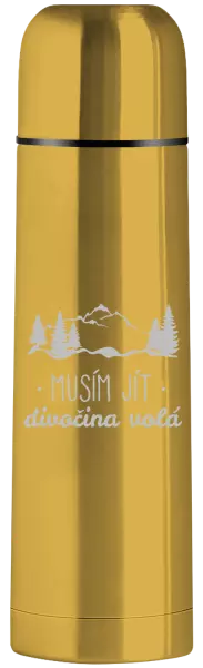 Termoska Musím jít, divočina volá