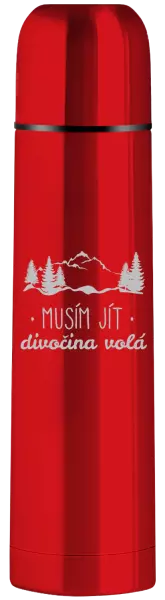 Termoska Musím jít, divočina volá