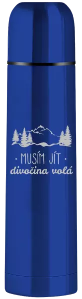 Termoska Musím jít, divočina volá