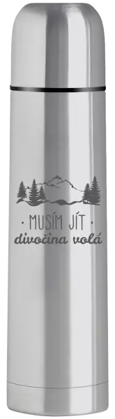 Termoska Musím jít, divočina volá