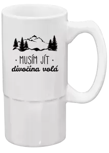 Půllitr Musím jít, divočina volá