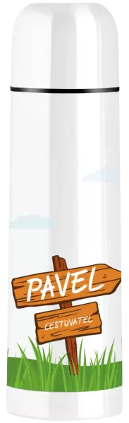 Termoska Cestovatel se jménem