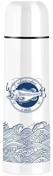 Termoska Nejlepší rybář v okolí - vlnky