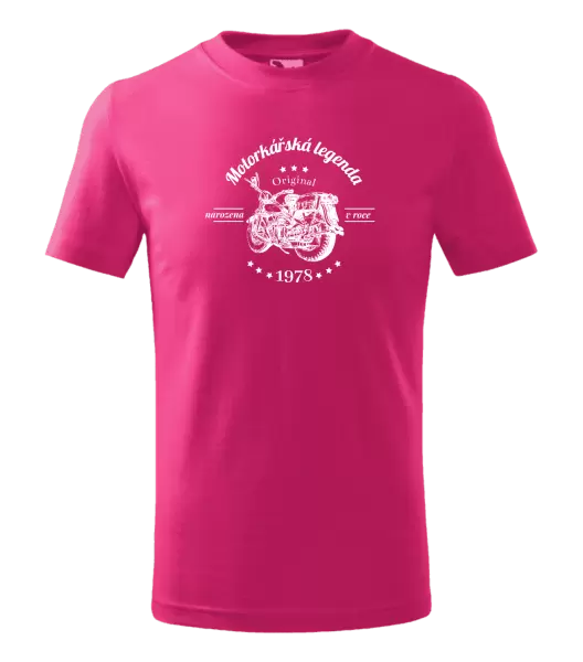 Dětské tričko Motorkářská legenda