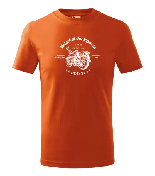Dětské tričko Motorkářská legenda