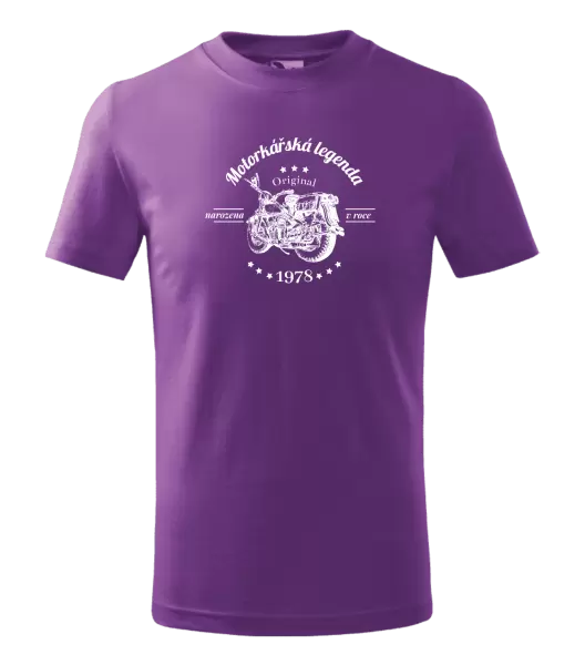 Dětské tričko Motorkářská legenda