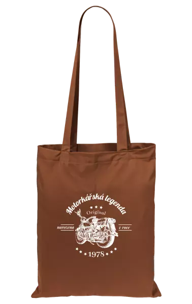 Látková taška Motorkářská legenda