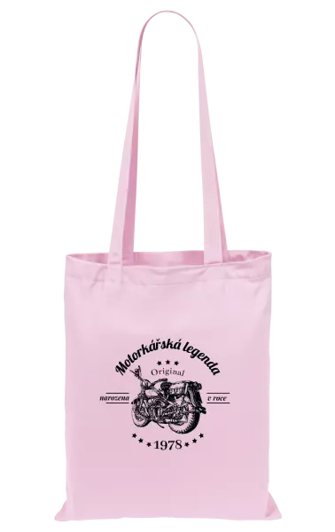 Látková taška Motorkářská legenda