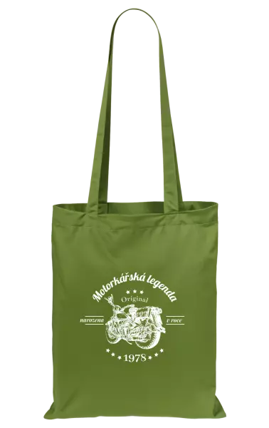 Látková taška Motorkářská legenda