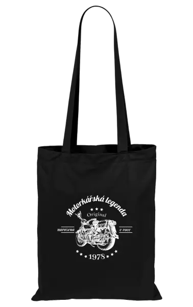 Látková taška Motorkářská legenda