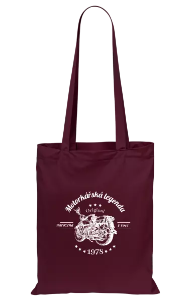 Látková taška Motorkářská legenda