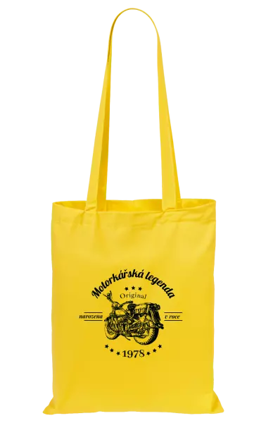 Látková taška Motorkářská legenda