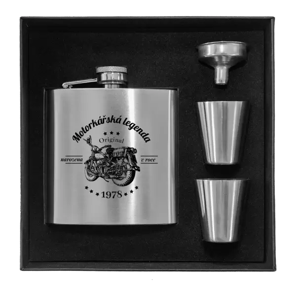 Placatka v krabičce Motorkářská legenda