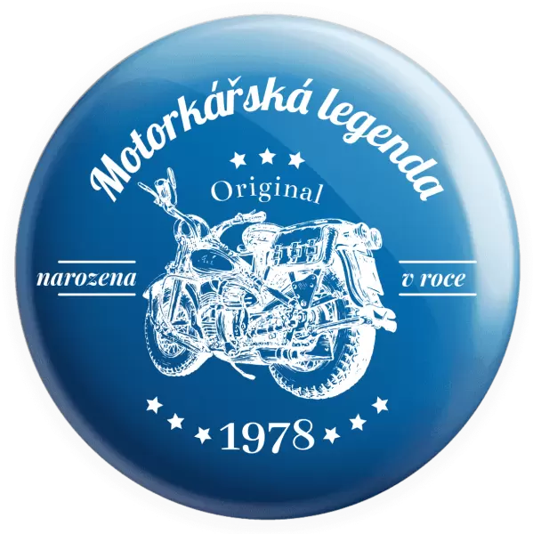 Placka Motorkářská legenda