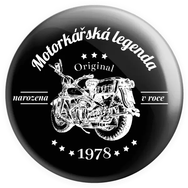 Placka Motorkářská legenda