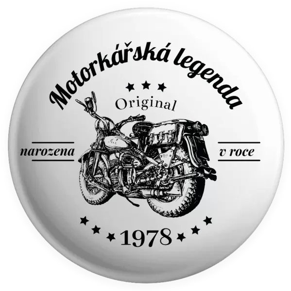 Placka Motorkářská legenda