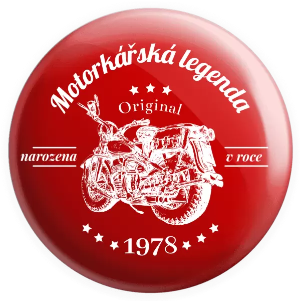 Placka Motorkářská legenda