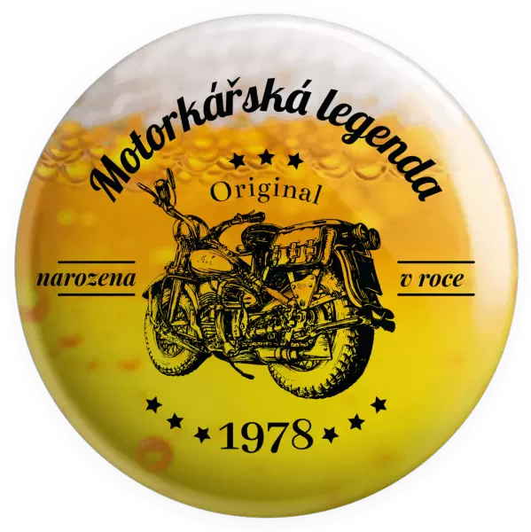 Placka Motorkářská legenda