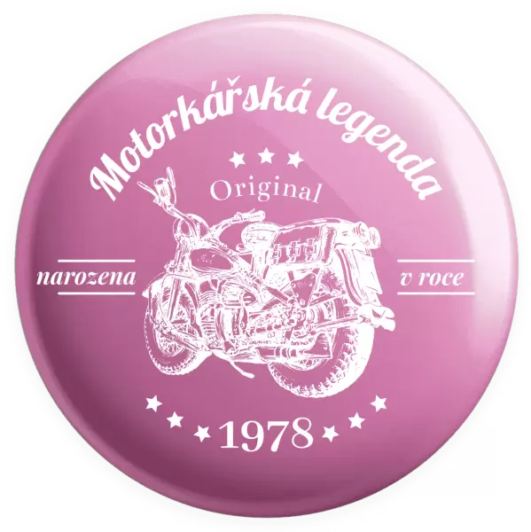 Placka Motorkářská legenda