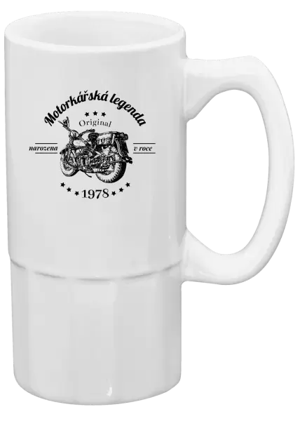 Půllitr Motorkářská legenda