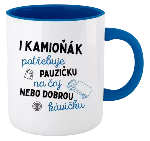 Hrnek I kamioňák potřebuje pauzičku