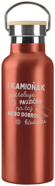 Termolahev I kamioňák potřebuje pauzičku