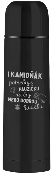 Termoska I kamioňák potřebuje pauzičku
