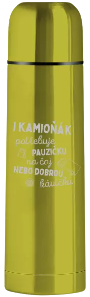 Termoska I kamioňák potřebuje pauzičku