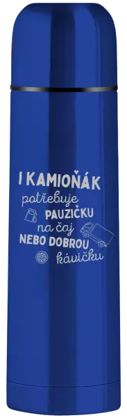 Termoska I kamioňák potřebuje pauzičku