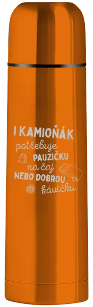 Termoska I kamioňák potřebuje pauzičku