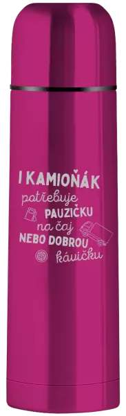 Termoska I kamioňák potřebuje pauzičku