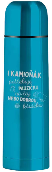Termoska I kamioňák potřebuje pauzičku