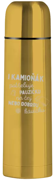 Termoska I kamioňák potřebuje pauzičku