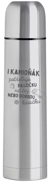 Termoska I kamioňák potřebuje pauzičku