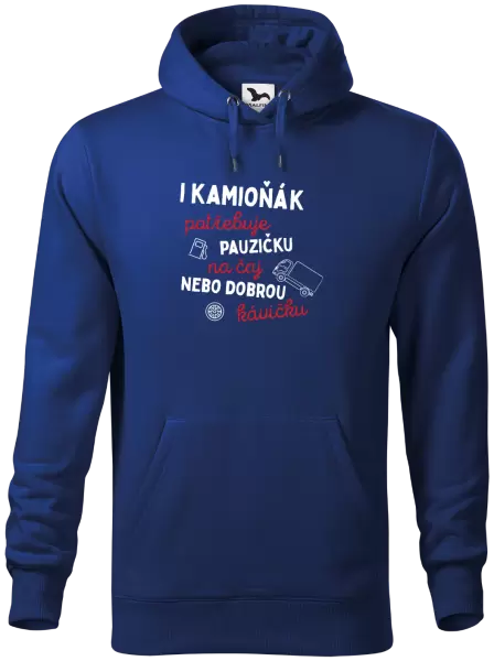 Pánská mikina I kamioňák potřebuje pauzičku