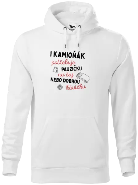 Pánská mikina I kamioňák potřebuje pauzičku