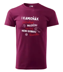 Pánské tričko Malfini Basic I kamioňák potřebuje pauzičku