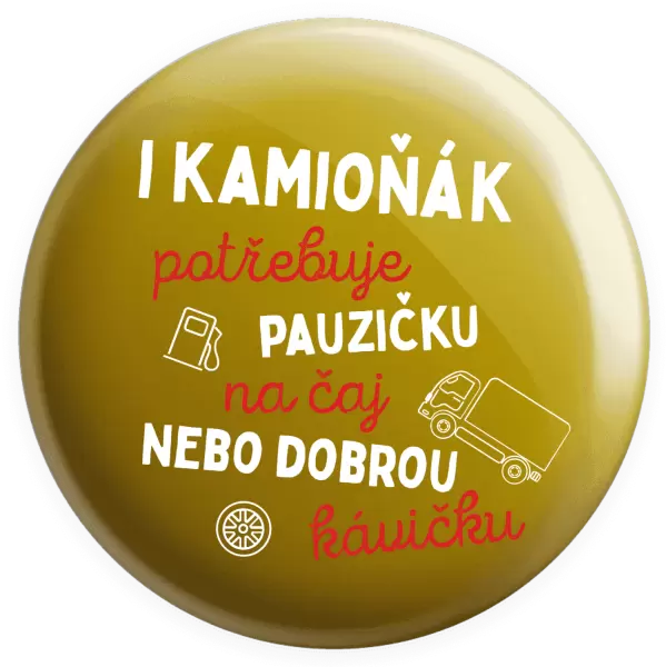 Placka I kamioňák potřebuje pauzičku