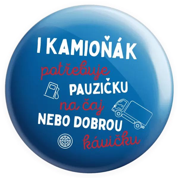 Placka I kamioňák potřebuje pauzičku