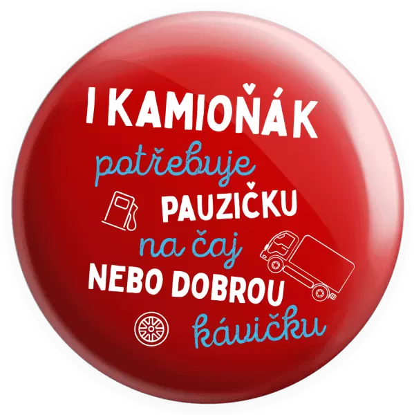 Placka I kamioňák potřebuje pauzičku