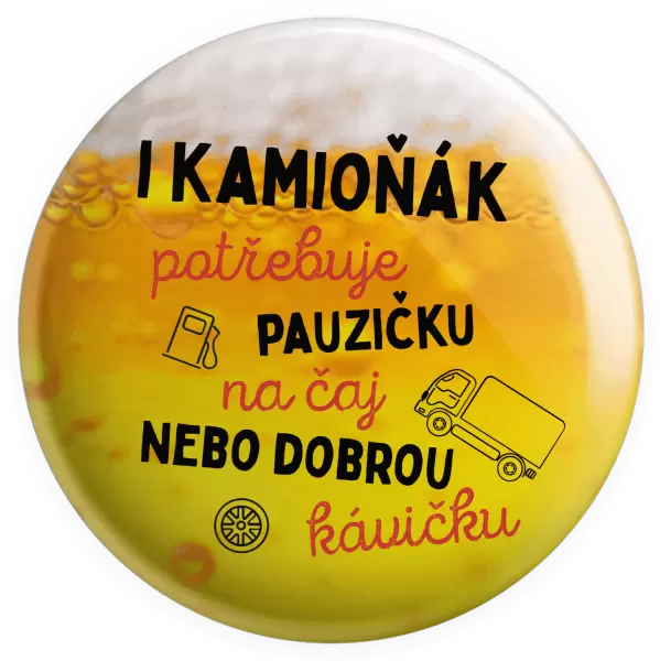 Placka I kamioňák potřebuje pauzičku