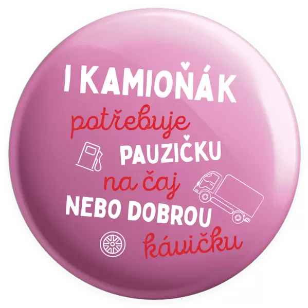 Placka I kamioňák potřebuje pauzičku