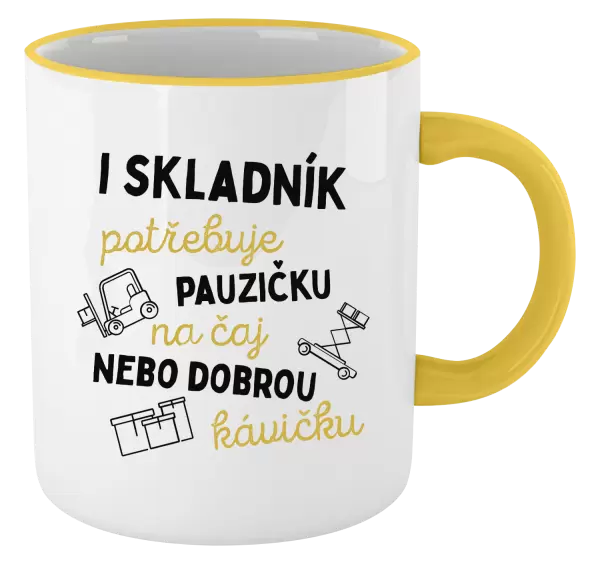 Hrnek I skladník potřebuje pauzičku