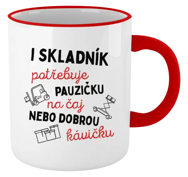 Hrnek I skladník potřebuje pauzičku 