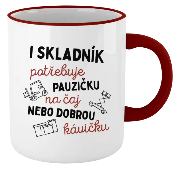 Hrnek I skladník potřebuje pauzičku