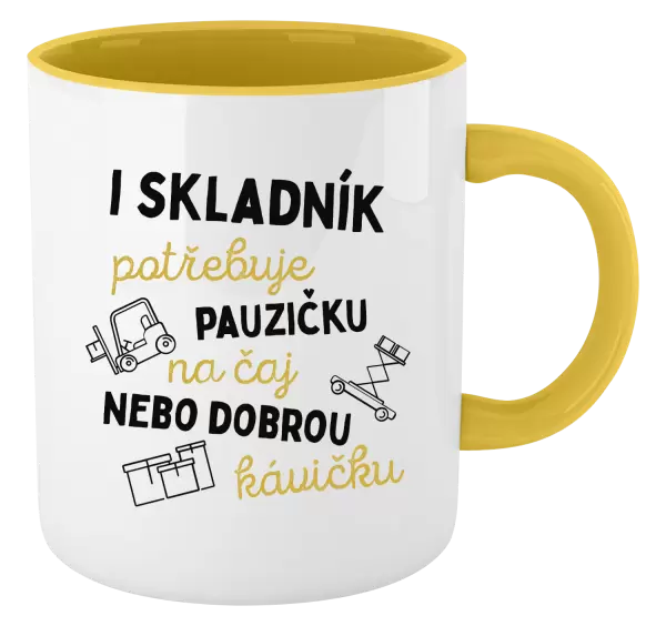 Hrnek I skladník potřebuje pauzičku