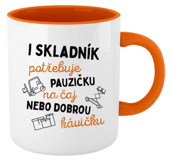 Hrnek I skladník potřebuje pauzičku