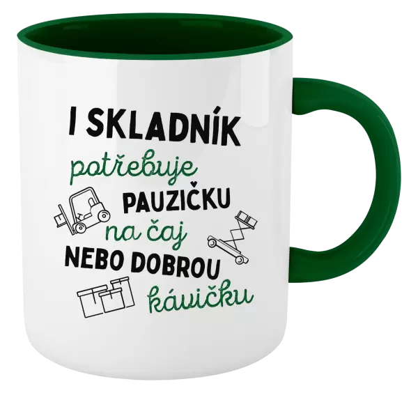 Hrnek I skladník potřebuje pauzičku