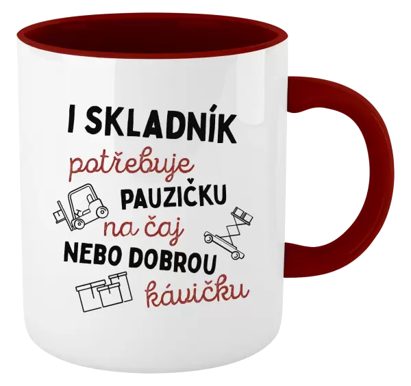 Hrnek I skladník potřebuje pauzičku