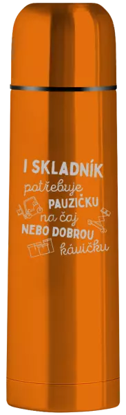 Termoska I skladník potřebuje pauzičku